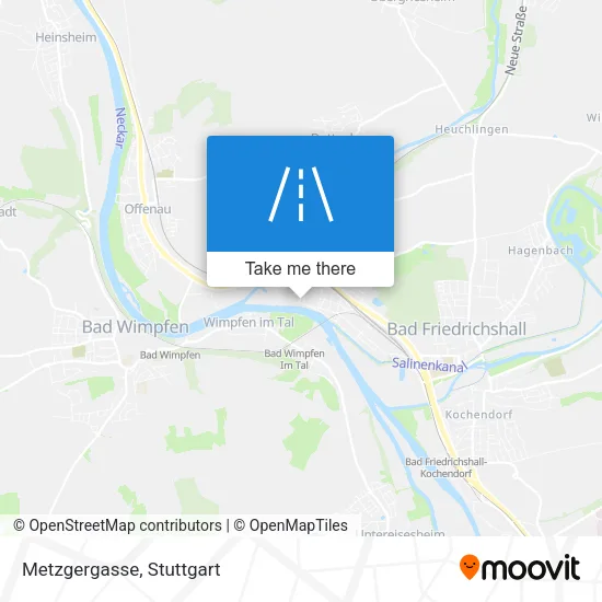 Карта Metzgergasse