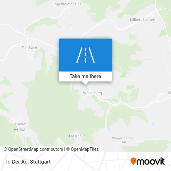 In Der Au map