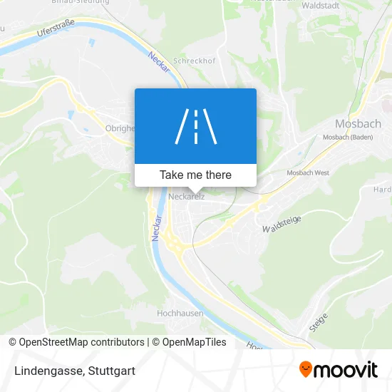 Карта Lindengasse