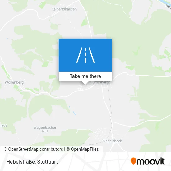 Карта Hebelstraße