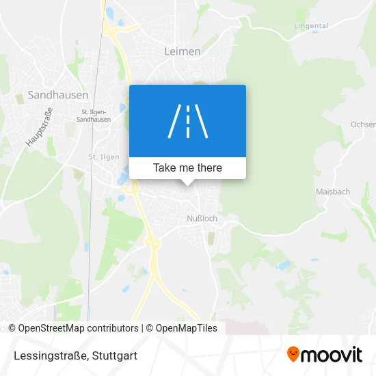 Карта Lessingstraße