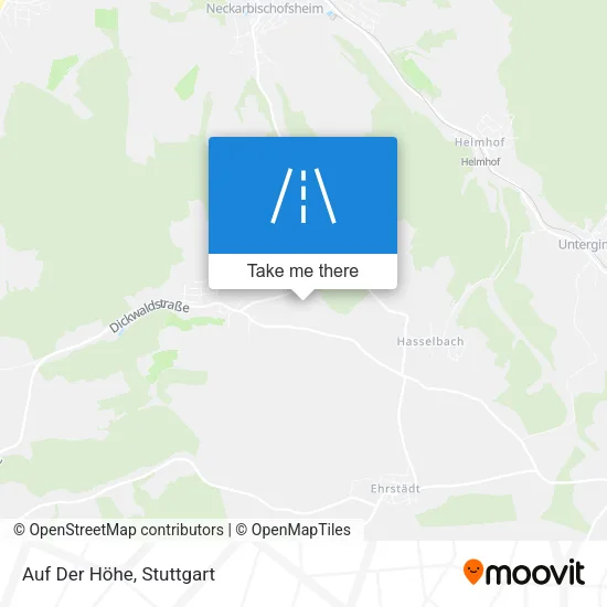 Карта Auf Der Höhe