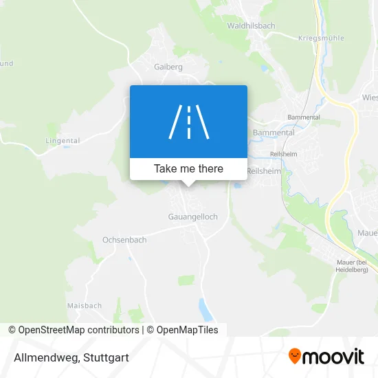 Allmendweg map
