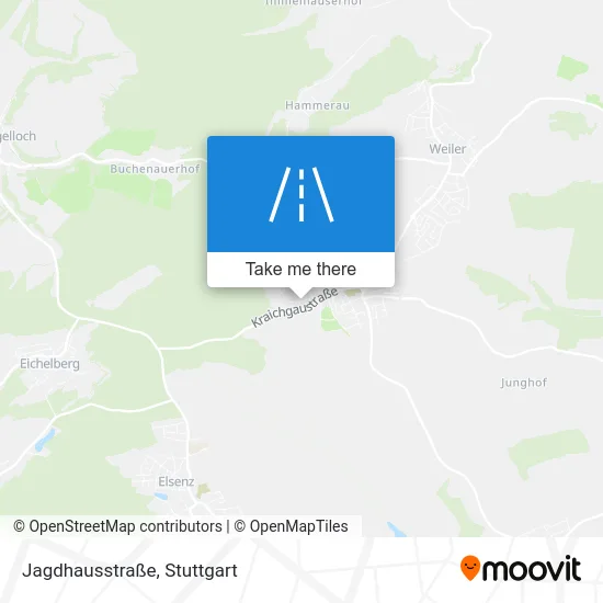 Карта Jagdhausstraße
