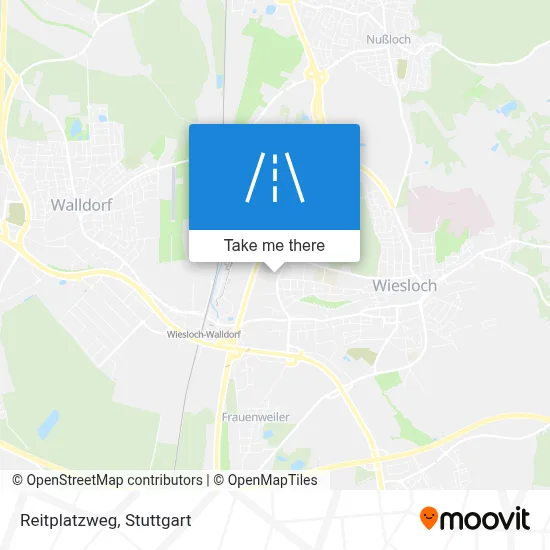 Reitplatzweg map