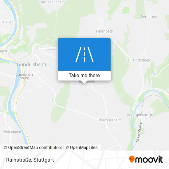 Карта Rainstraße