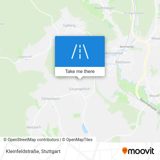 Карта Kleinfeldstraße