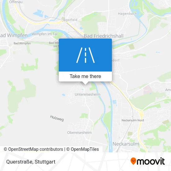 Карта Querstraße