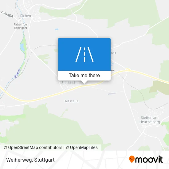 Карта Weiherweg