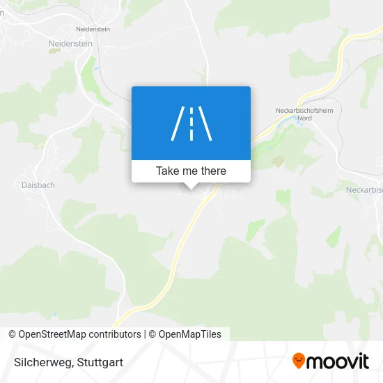 Карта Silcherweg