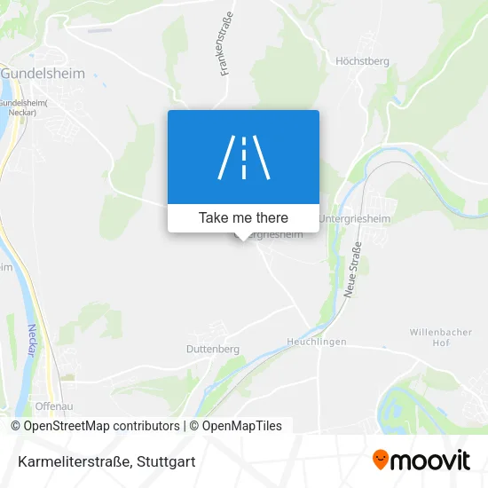 Карта Karmeliterstraße