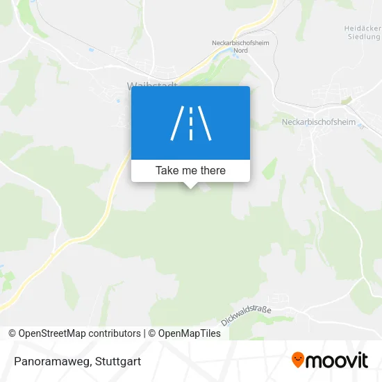 Карта Panoramaweg