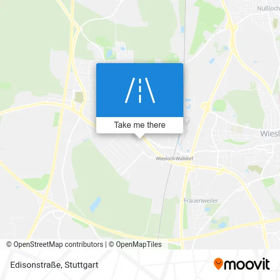 Карта Edisonstraße