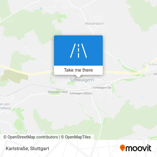 Карта Karlstraße