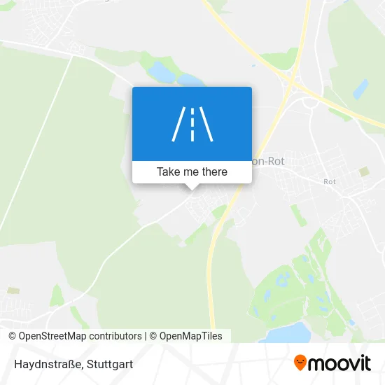 Карта Haydnstraße