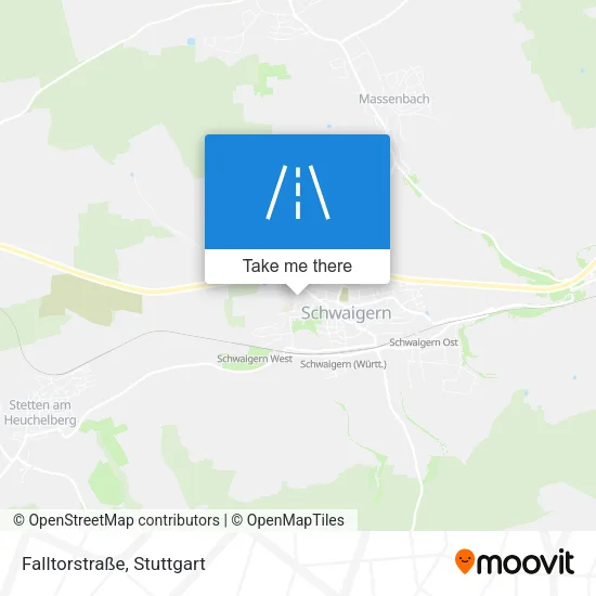 Карта Falltorstraße