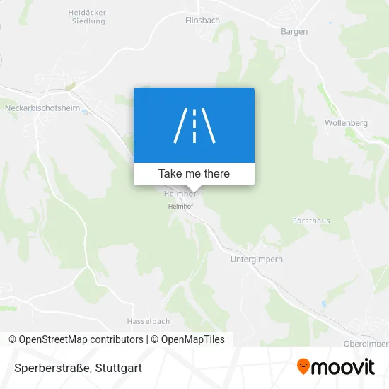 Карта Sperberstraße