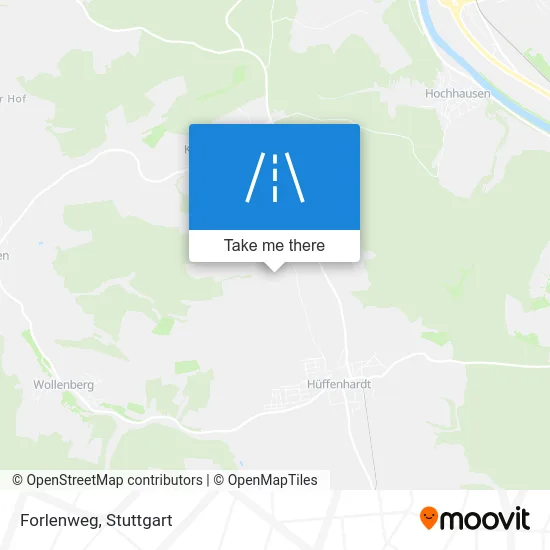 Карта Forlenweg