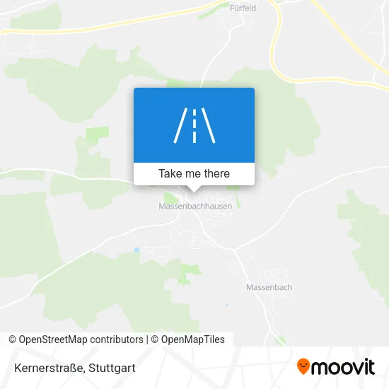 Карта Kernerstraße