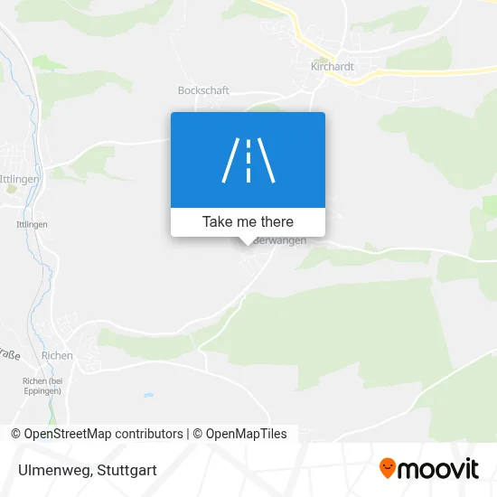 Ulmenweg map