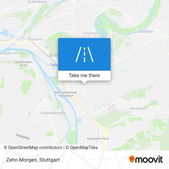 Карта Zehn Morgen