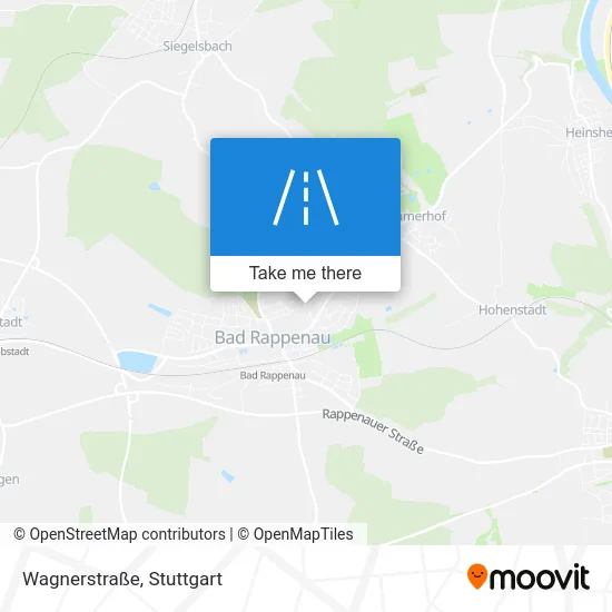 Карта Wagnerstraße