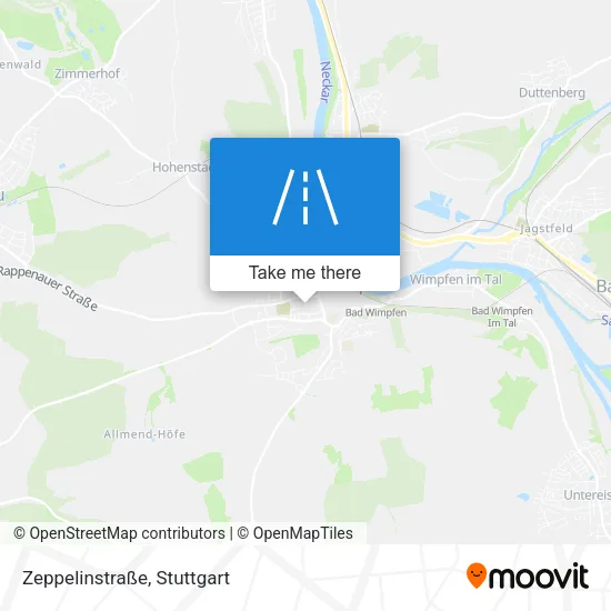 Карта Zeppelinstraße