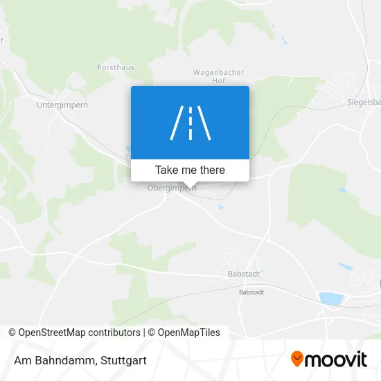 Карта Am Bahndamm