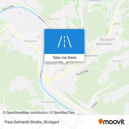 Карта Paul-Gerhardt-Straße