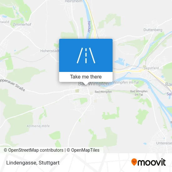 Карта Lindengasse