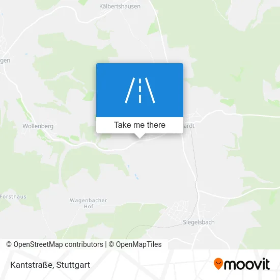 Карта Kantstraße