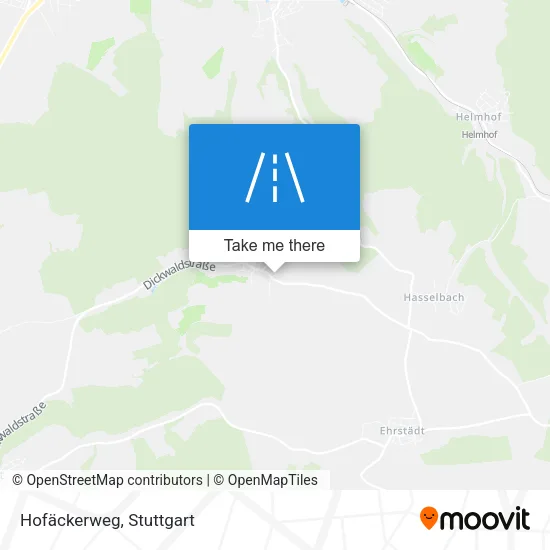 Карта Hofäckerweg