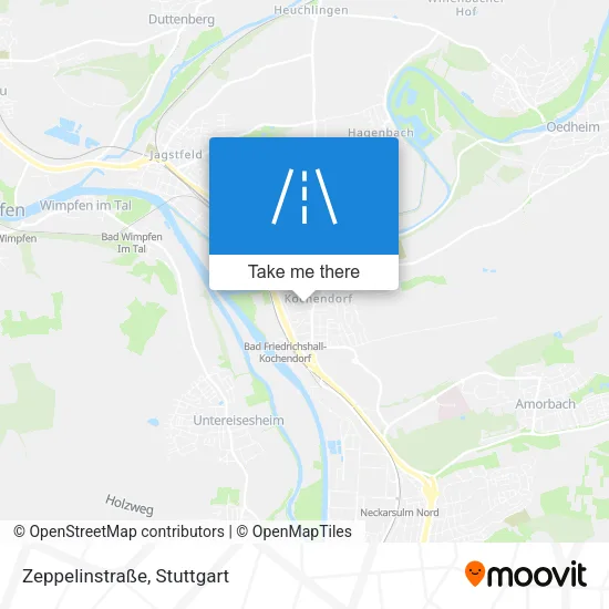 Карта Zeppelinstraße