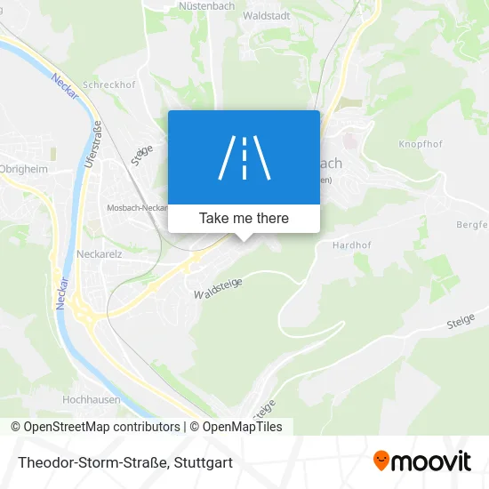 Карта Theodor-Storm-Straße