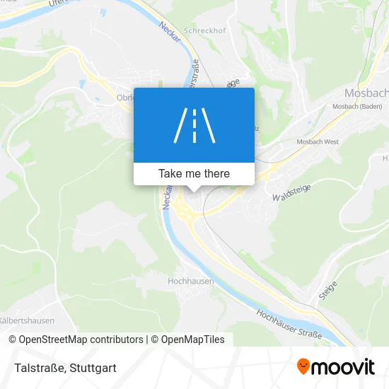 Карта Talstraße