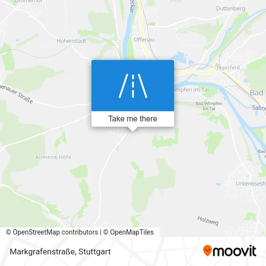 Карта Markgrafenstraße