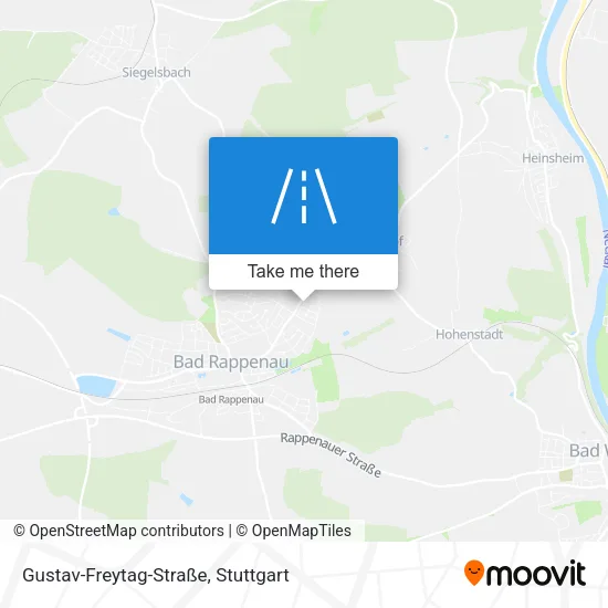 Карта Gustav-Freytag-Straße