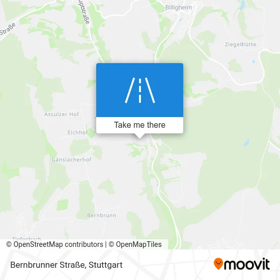Карта Bernbrunner Straße