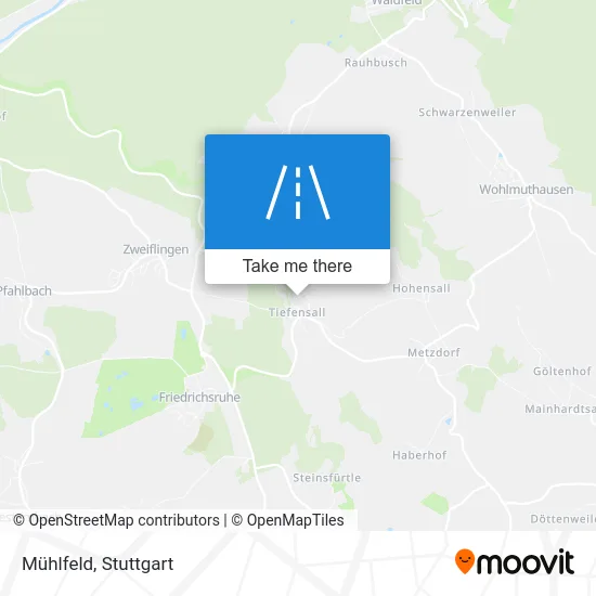 Карта Mühlfeld