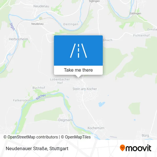 Карта Neudenauer Straße