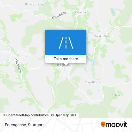 Карта Entengasse