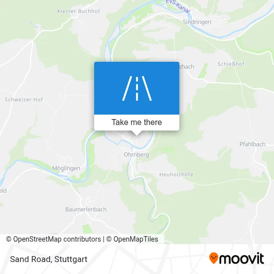 Sandweg map