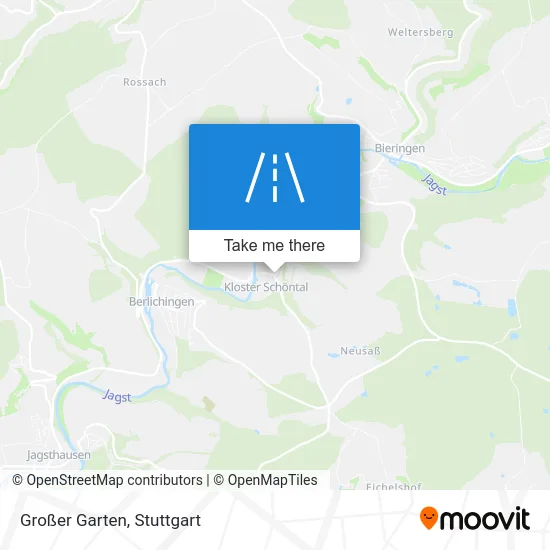 Карта Großer Garten