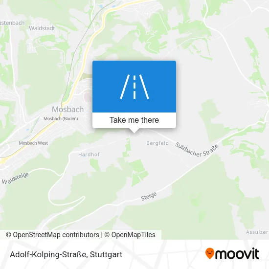 Карта Adolf-Kolping-Straße