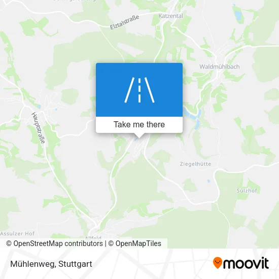 Карта Mühlenweg