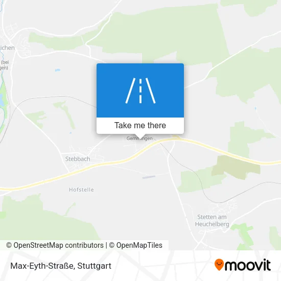 Карта Max-Eyth-Straße