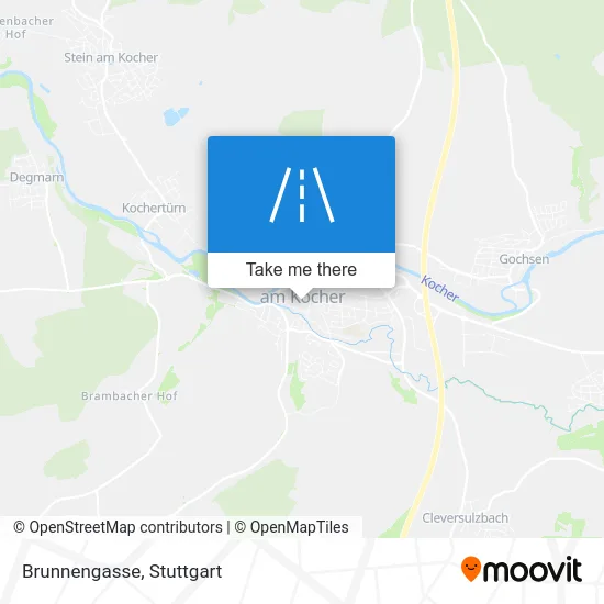 Карта Brunnengasse