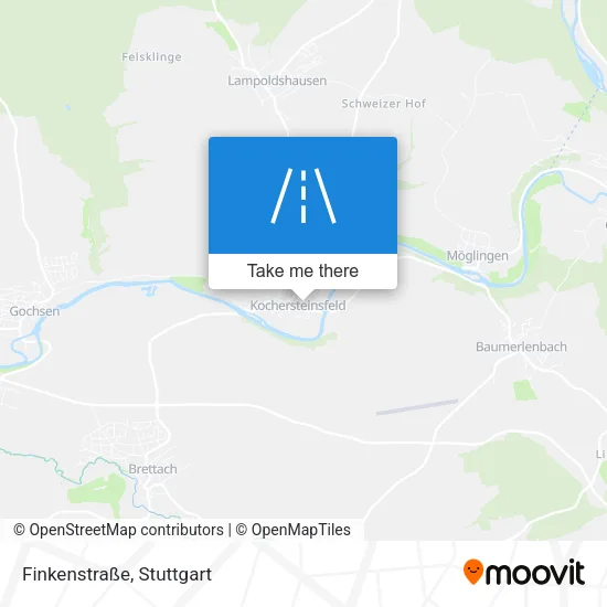 Карта Finkenstraße