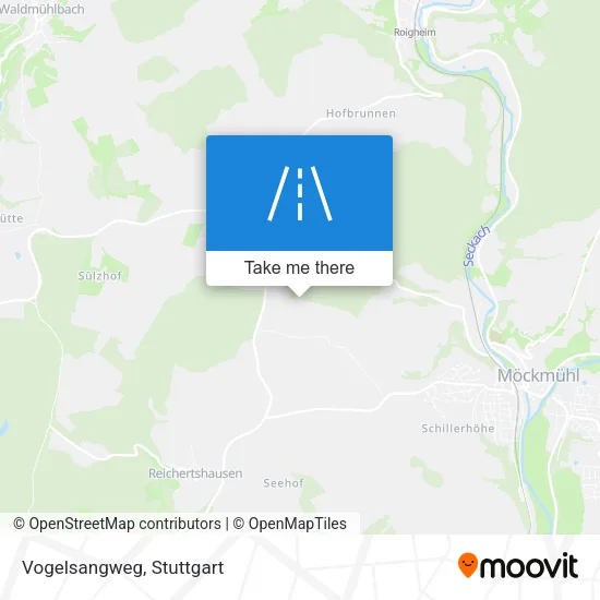 Карта Vogelsangweg
