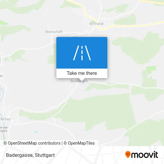 Карта Badergasse